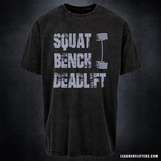 SQUATS BENCH DEADLIFT- Pump Top