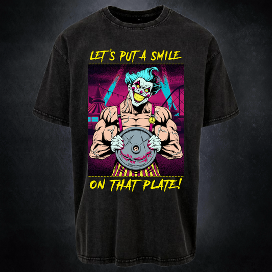 SMILE ON THAT PLATE (RETRO)- Pump Top