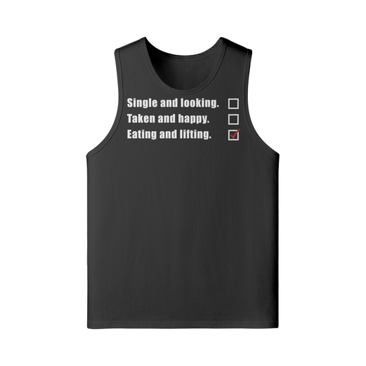 EATING AND LIFTING- Tank Top