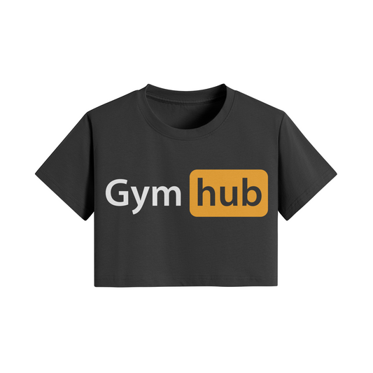 GYM HUB- Womens Crop Top