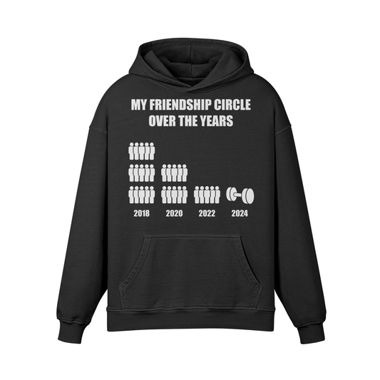 FRIENDSHIP CIRCLE- Oversized Hoodie