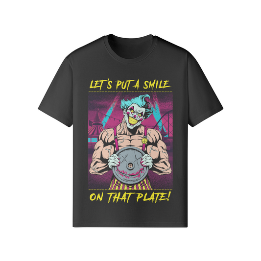 SMILE ON THAT PLATE (RETRO)- Classic T-Shirt