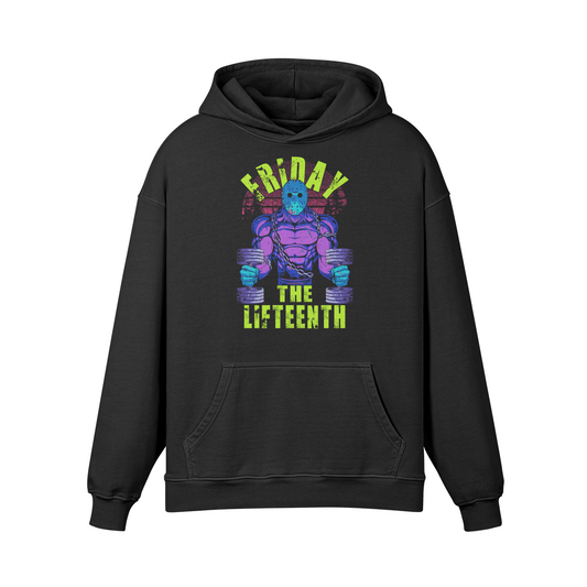 FRIDAY THE LIFTEENTH (RETRO)- Oversized Hoodie