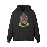 JESUS IS MY SPOTTER (DREADS)- Oversized Hoodie