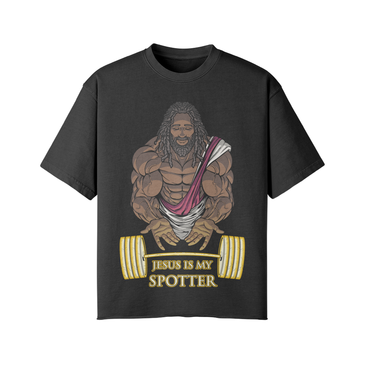 JESUS IS MY SPOTTER (DREADS)- Pump Top