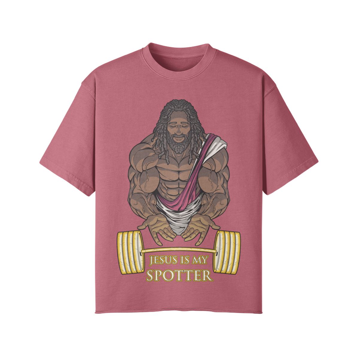 JESUS IS MY SPOTTER (DREADS)- Pump Top