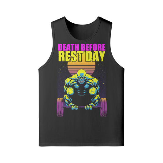 DEATH BEFORE REST DAY- Tank Top