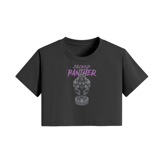 JACKED PANTHER- Womens Crop Top