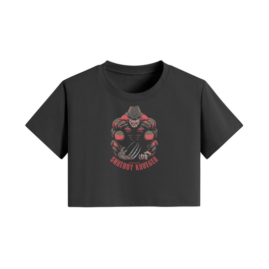 SHREDDY KRUEGER- Womens Crop Top