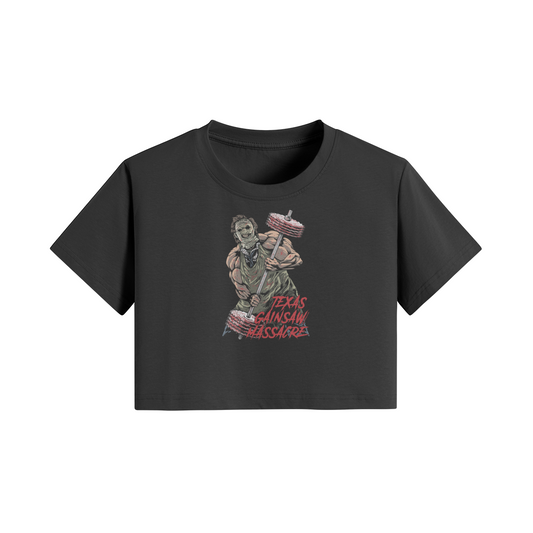 TEXAS GAINSAW MASSACRE- Womens Crop Top