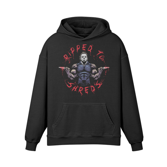 RIPPED TO SHREDS- Oversized Hoodie