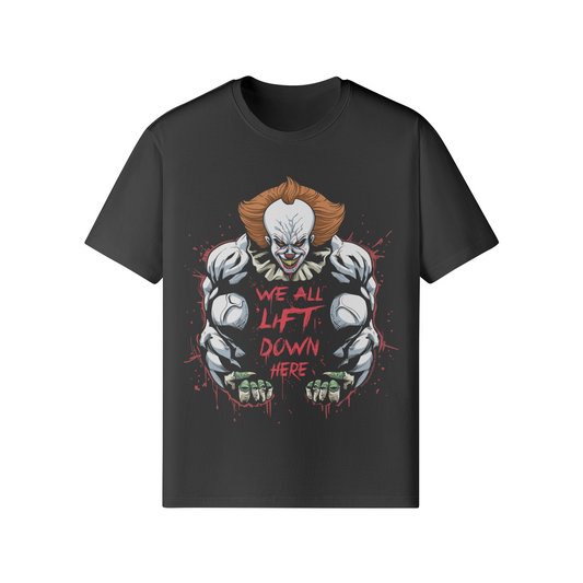 WE ALL LIFT DOWN HERE (CLASSIC)- Classic T-Shirt