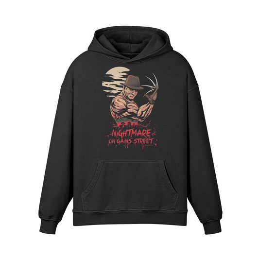 NIGHTMARE ON GAINS STREET- Oversized Hoodie