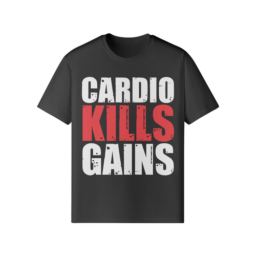 CARDIO KILLS GAINS- Classic T-Shirt