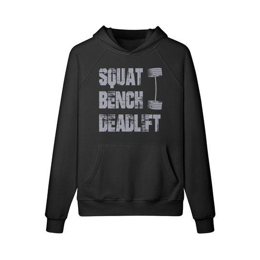 SQUATS BENCH DEADLIFT- Hoodie