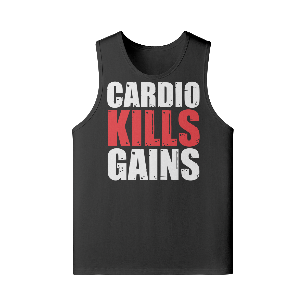 CARDIO KILLS GAINS- Tank Top