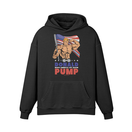 DONALD PUMP FLEX- Oversized Hoodie