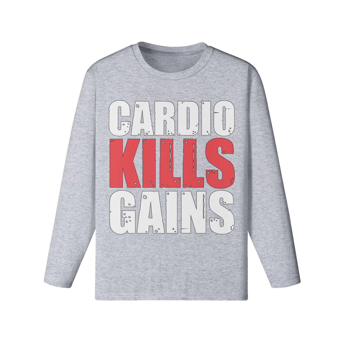 CARDIO KILLS GAINS- Classic Long Sleeve Top