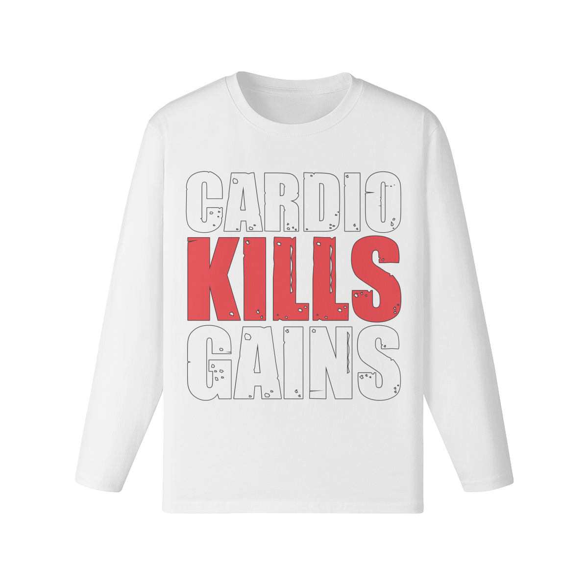 CARDIO KILLS GAINS- Classic Long Sleeve Top