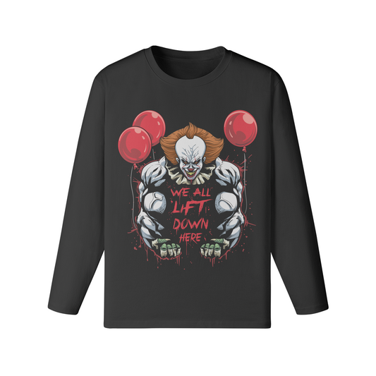 WE ALL LIFT DOWN HERE (CLASSIC BALLOONS)- Classic Long Sleeve Top