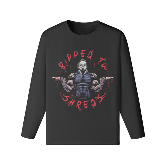 RIPPED TO SHREDS- Classic Long Sleeve Top