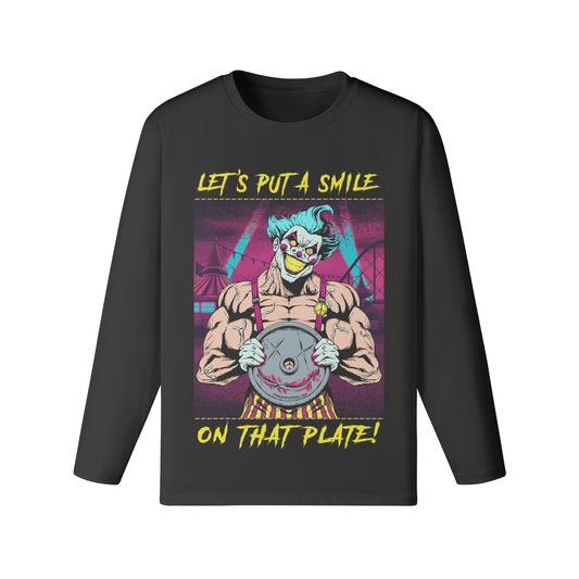 SMILE ON THAT PLATE (RETRO)- Classic Long Sleeve Top