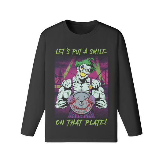 SMILE ON THAT PLATE- Classic Long Sleeve Top