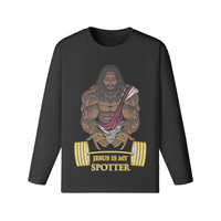 JESUS IS MY SPOTTER (DREADS)- Classic Long Sleeve Top