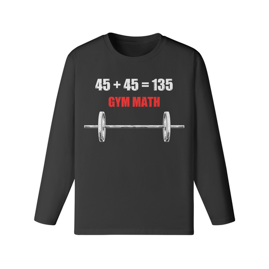 GYM MATH- Classic Long Sleeve Top