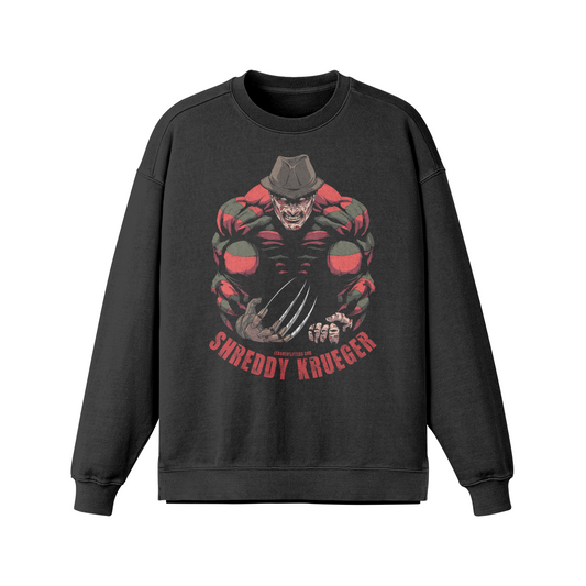 SHREDDY KRUEGER- Oversized Long Sleeve Sweatshirt