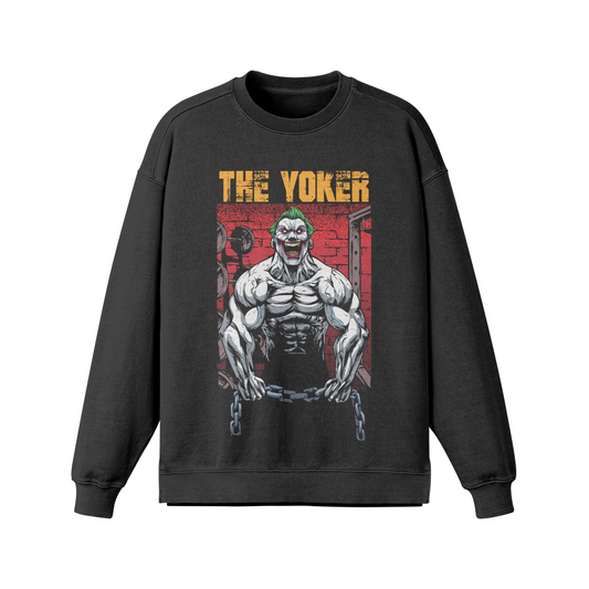 THE YOKER- Oversized Long Sleeve Sweatshirt