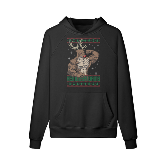 REINDEER GAINS- Hoodie