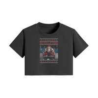 MERRY LIFTMAS- Womens Crop Top